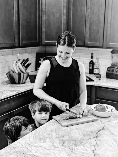 Kelly in Kitchen